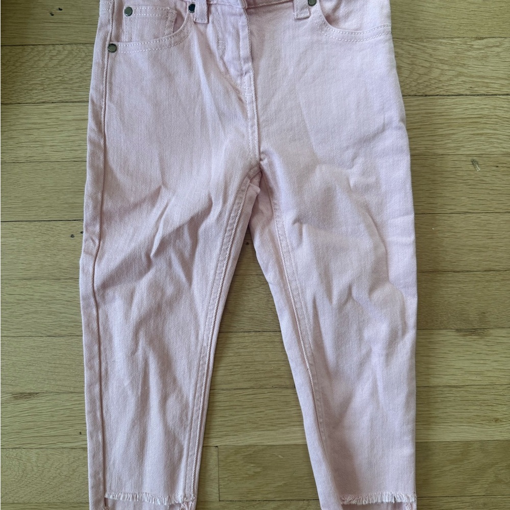 Light Pink Cropped Jeans